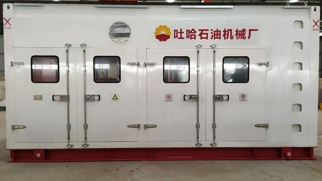 Twin-Screw Negative-Pressure Gas Recovery Unit Assembled, Ready for Shipment
