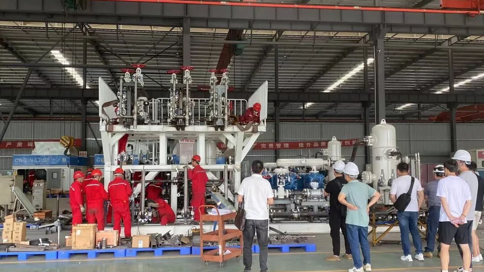 CNOOC Zhanjiang Branch Staff Visit Zhanwang for Technical Exchange